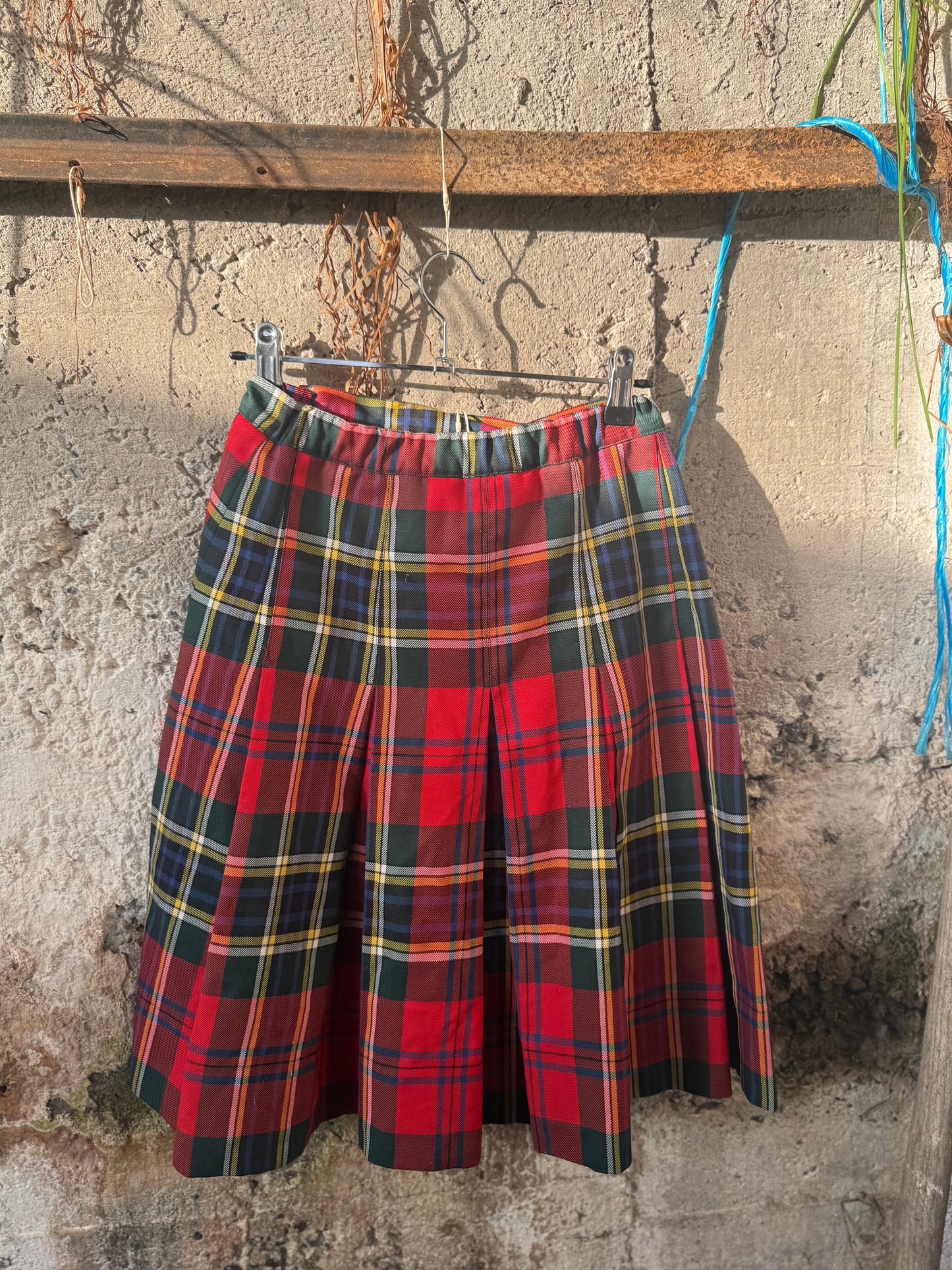 Tartan skirt