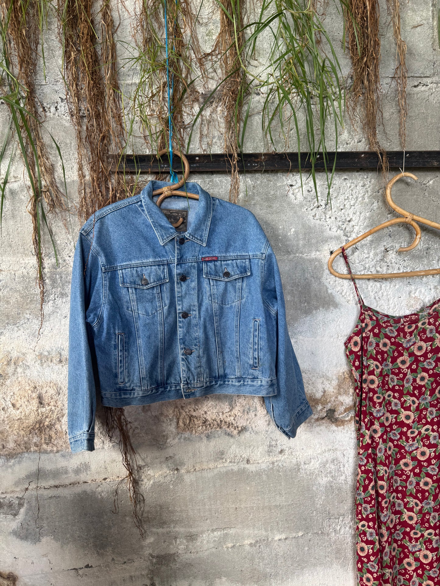 90s vintage denim jacket