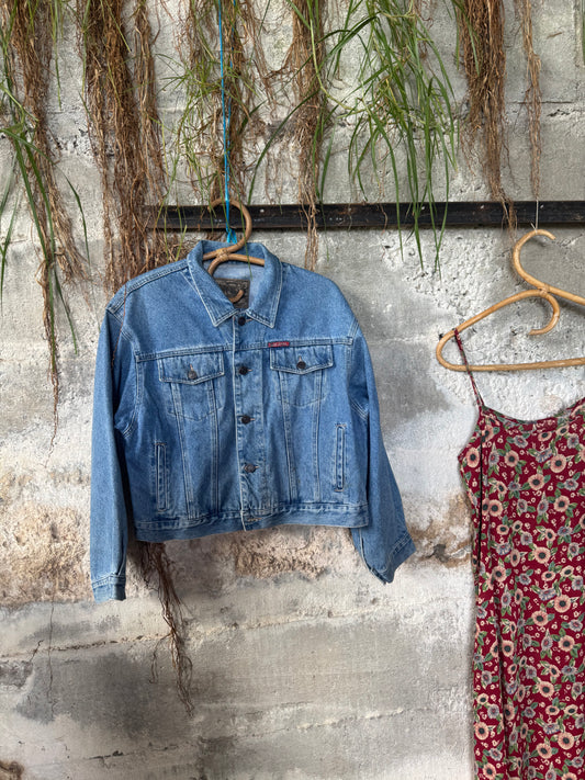 90s vintage denim jacket