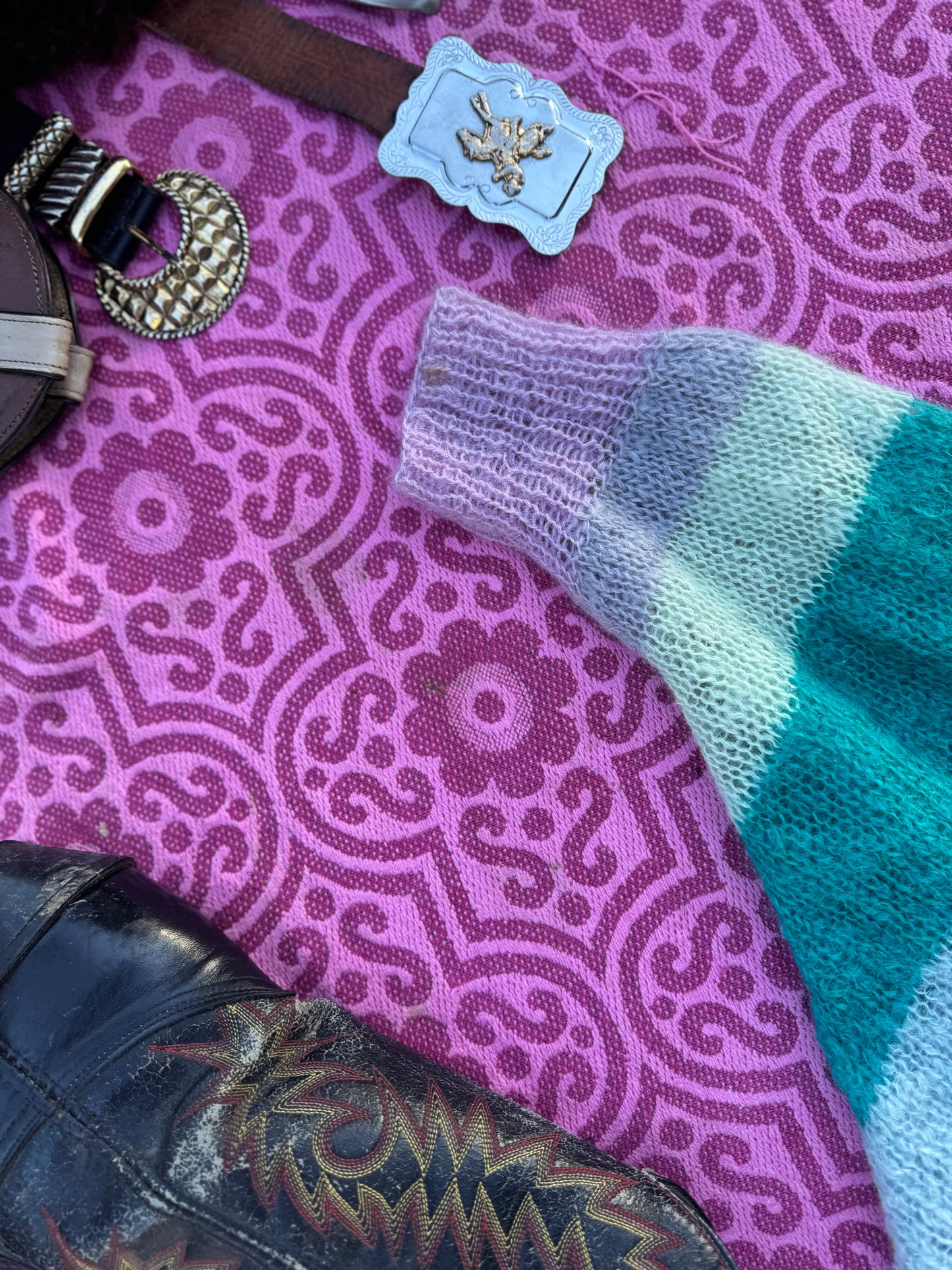 Mohair vintage knit