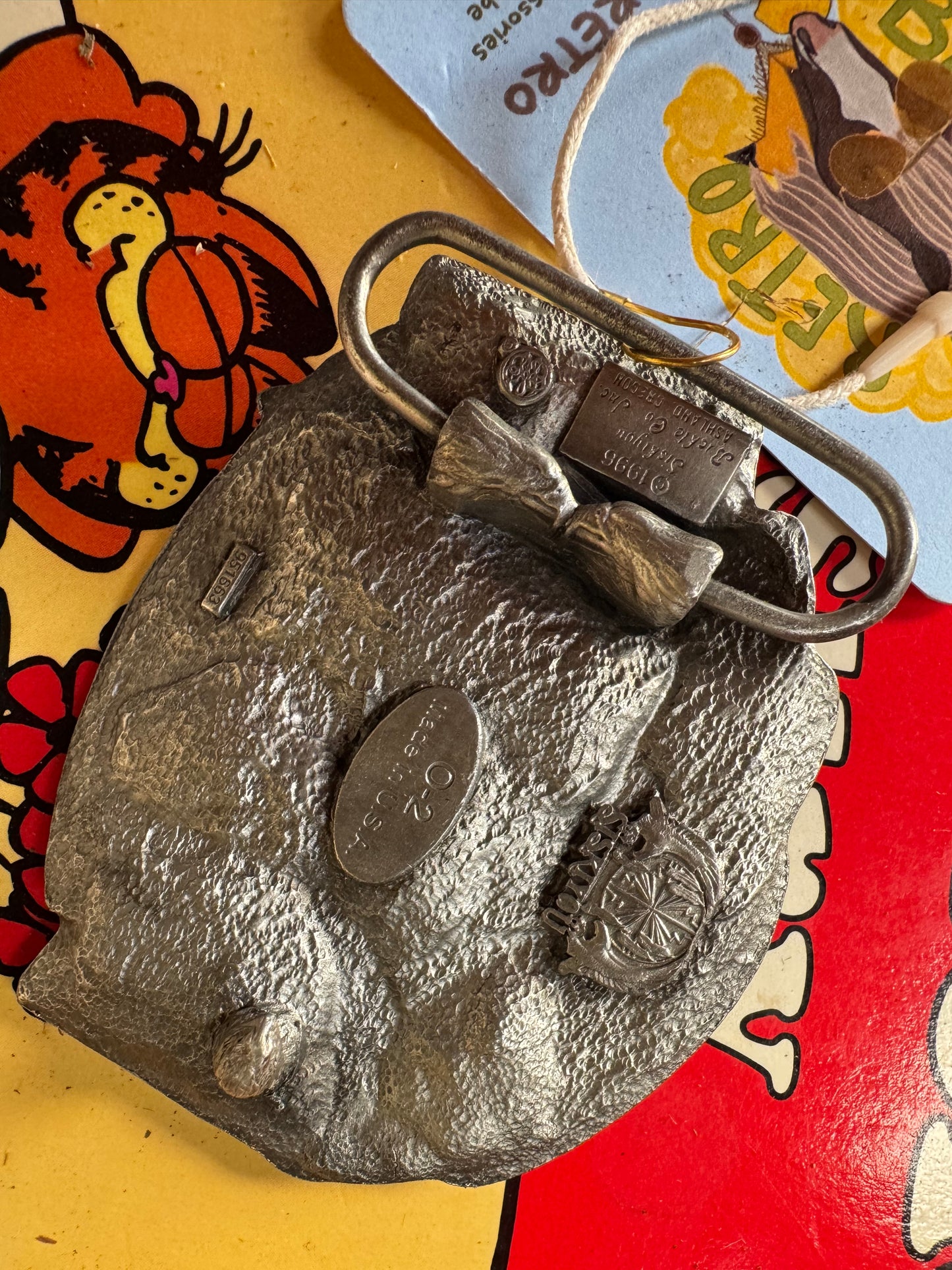 Line dancing belt buckle 1996
