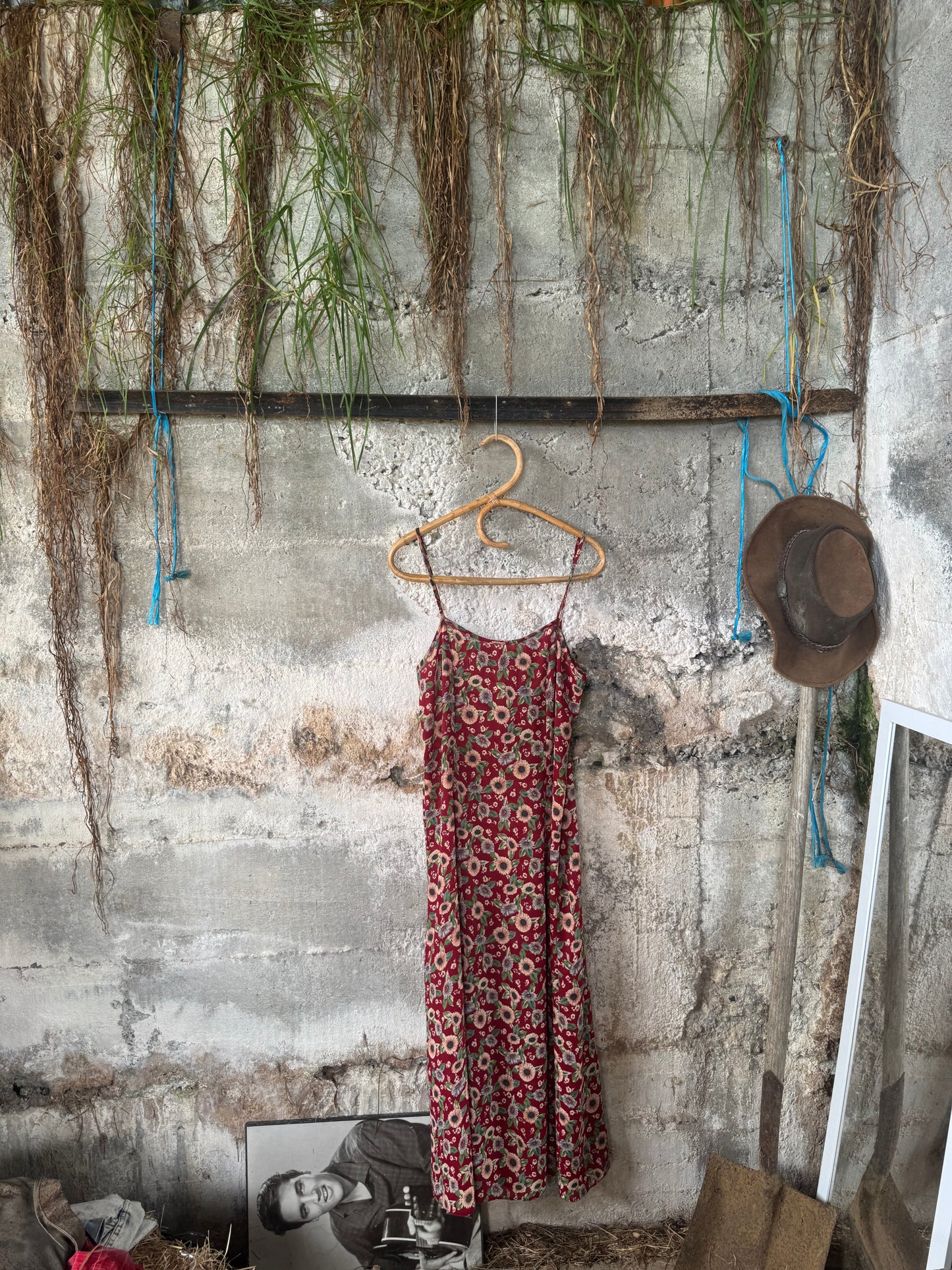 90s sun dress maxi