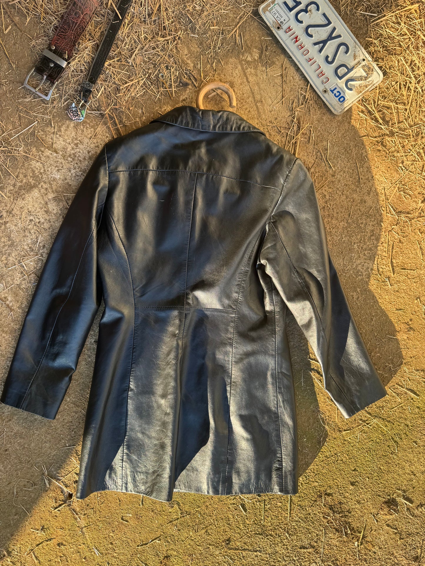 Leather jacket