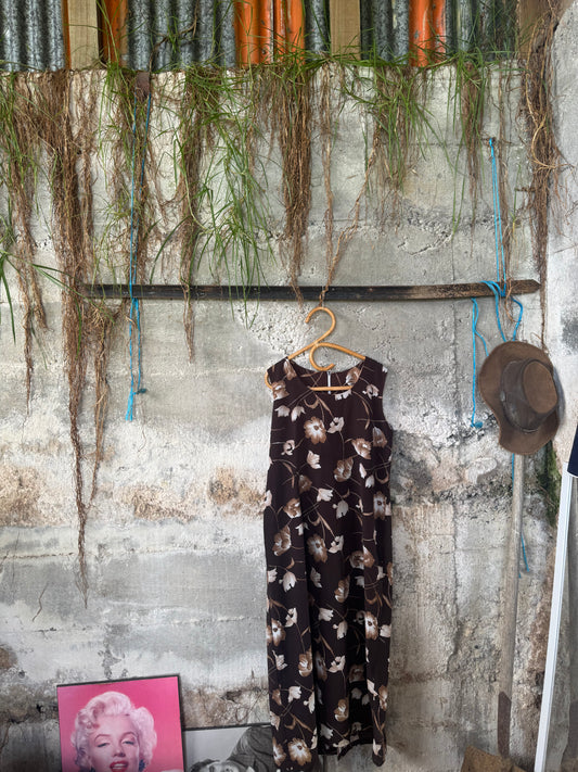 Handmade vintage maxi dress