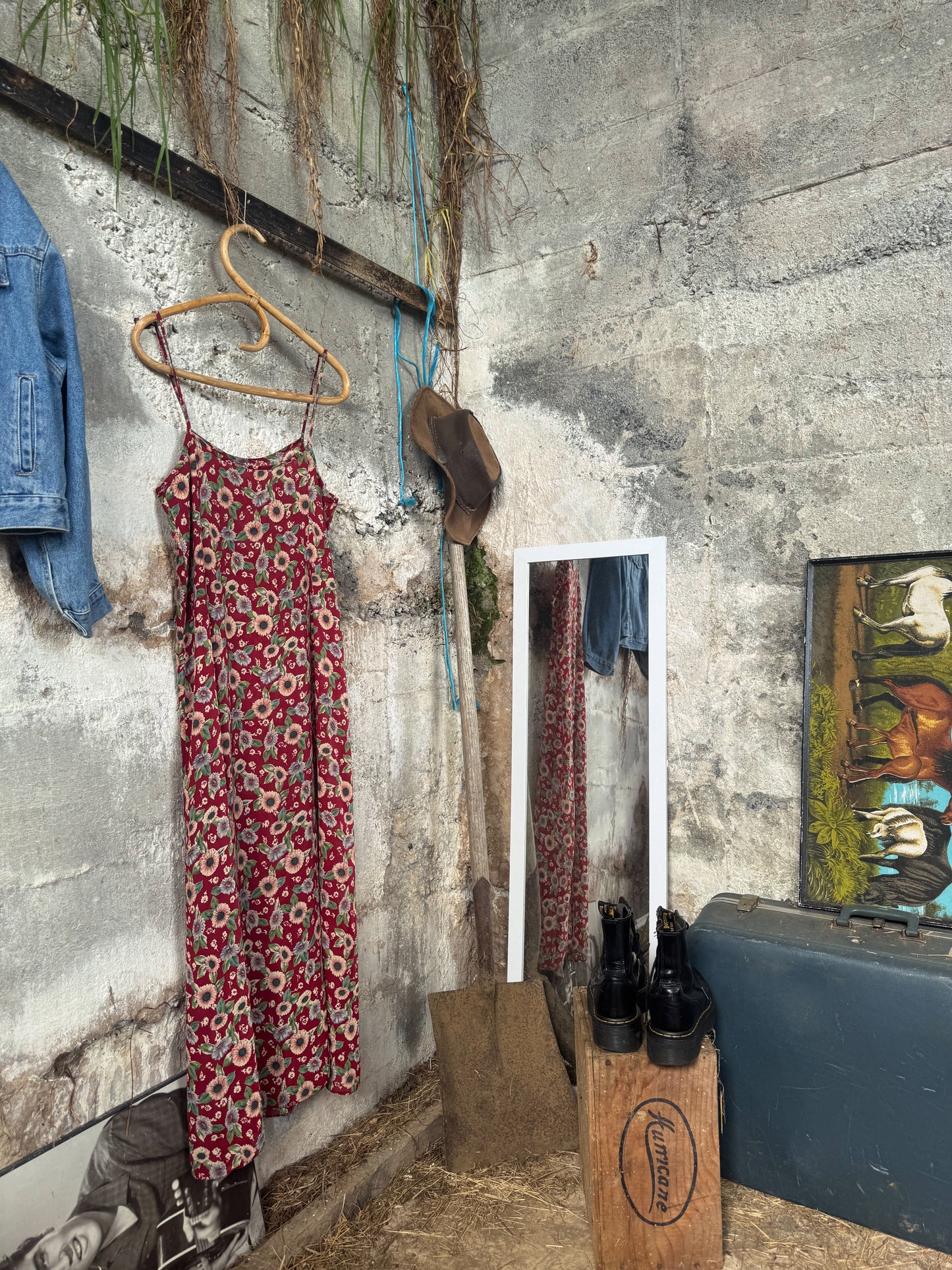 90s sun dress maxi