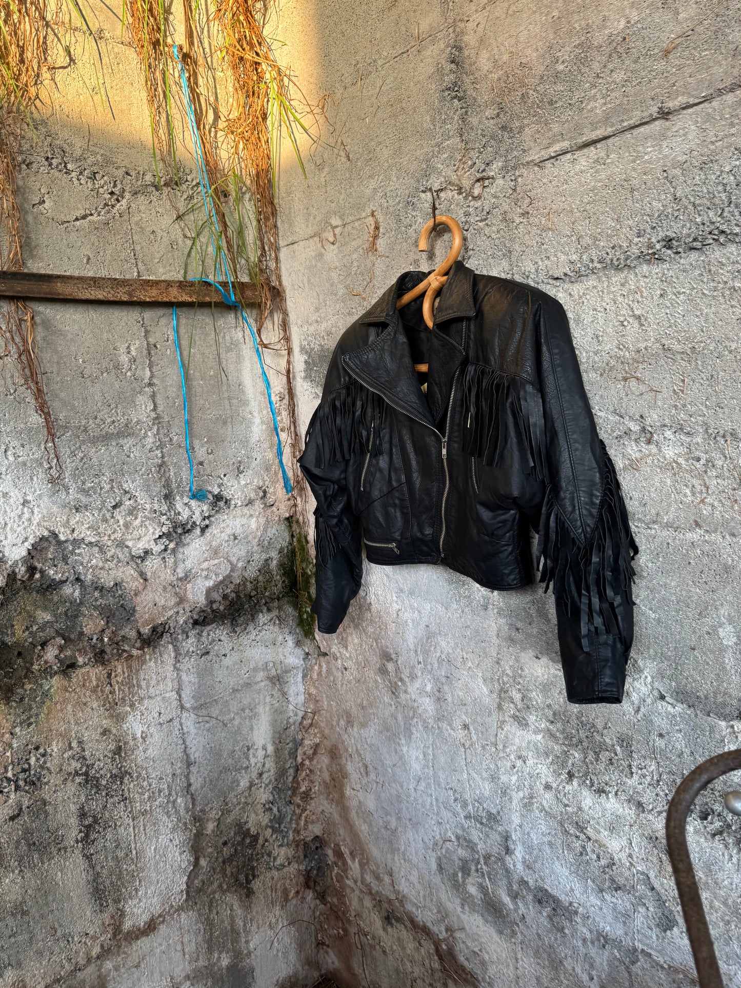 Vintage fringed jacket
