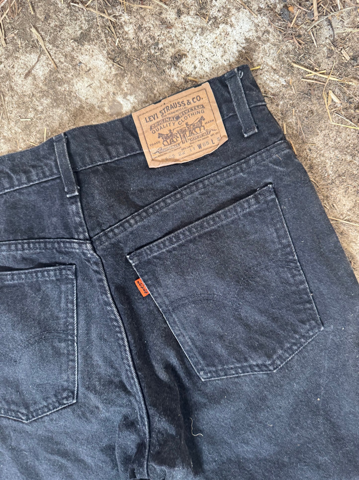 Vintage Levi’s 602 Orange Tab