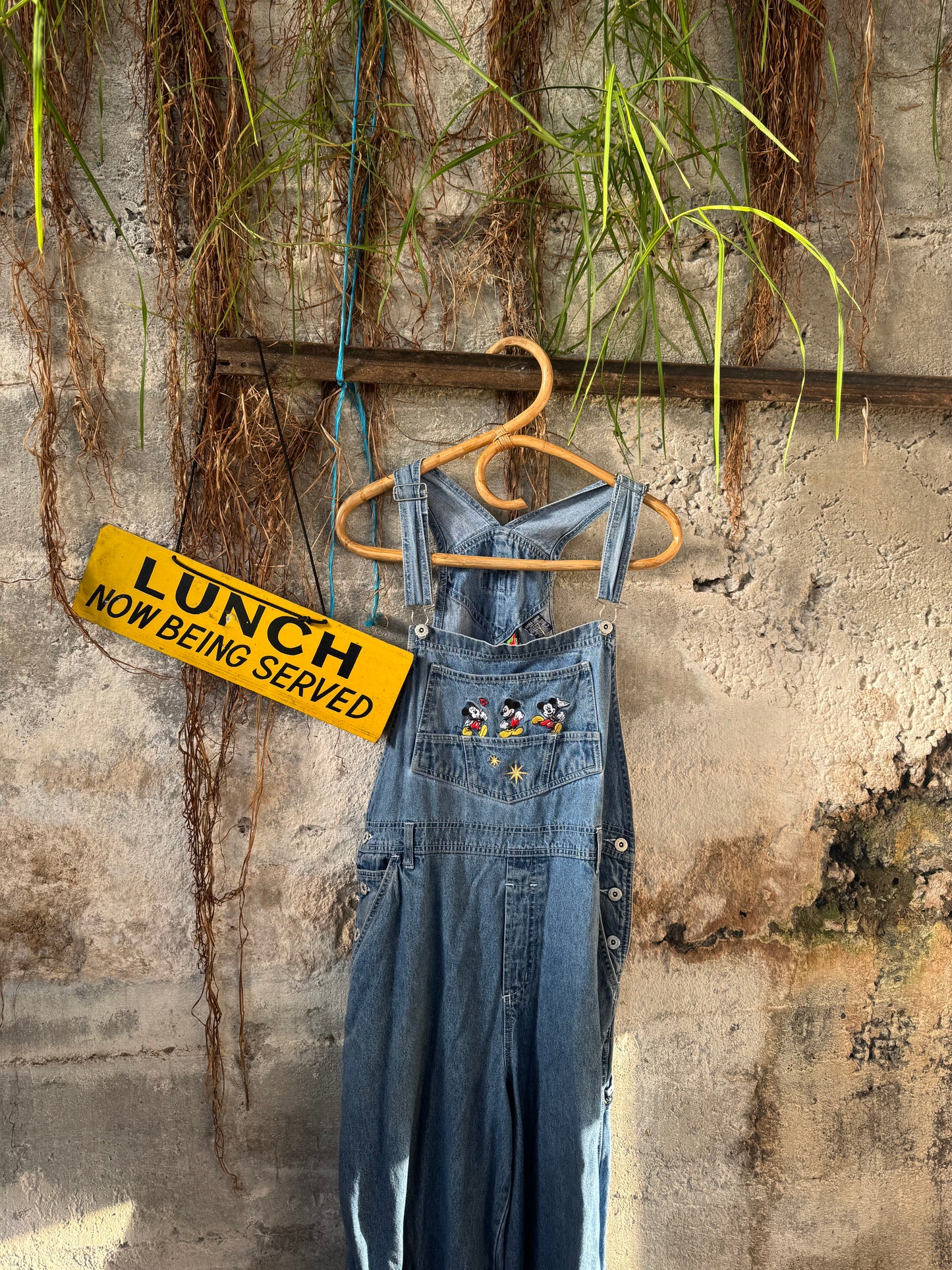 Vintage Mickey Mouse overalls