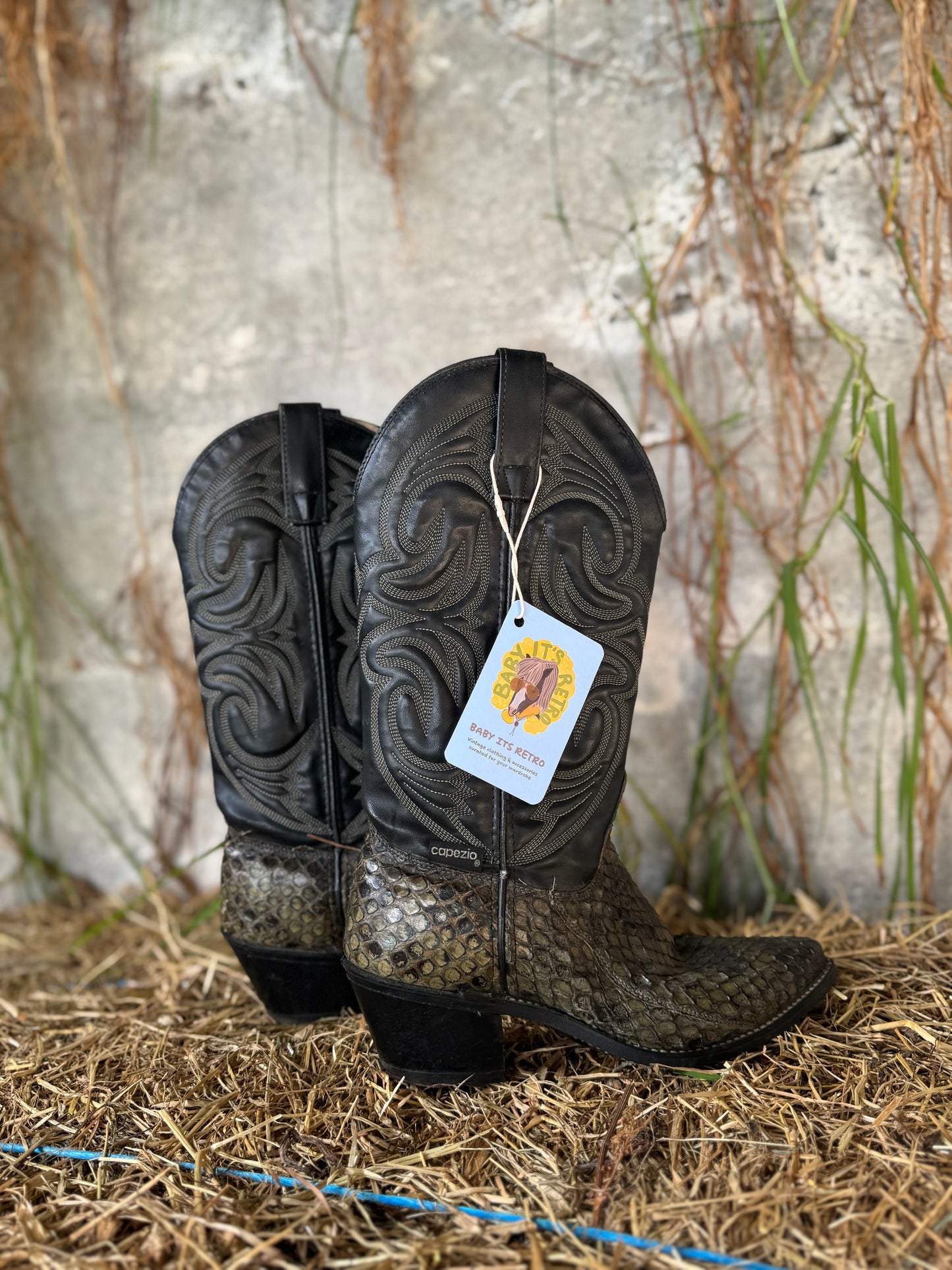 Vintage cowboy boots