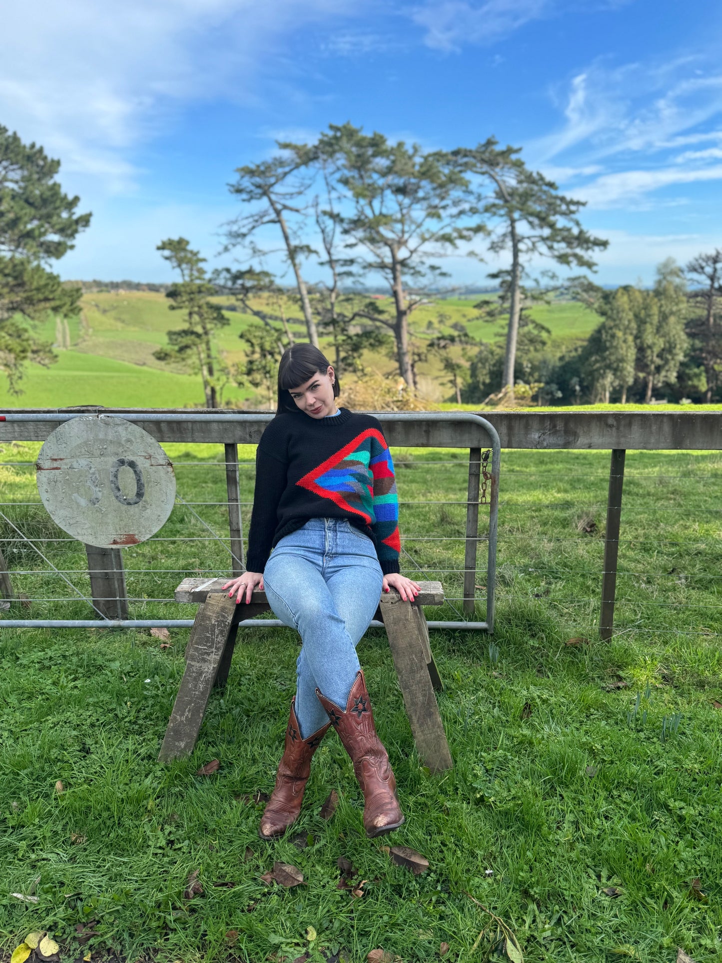 Vintage knit