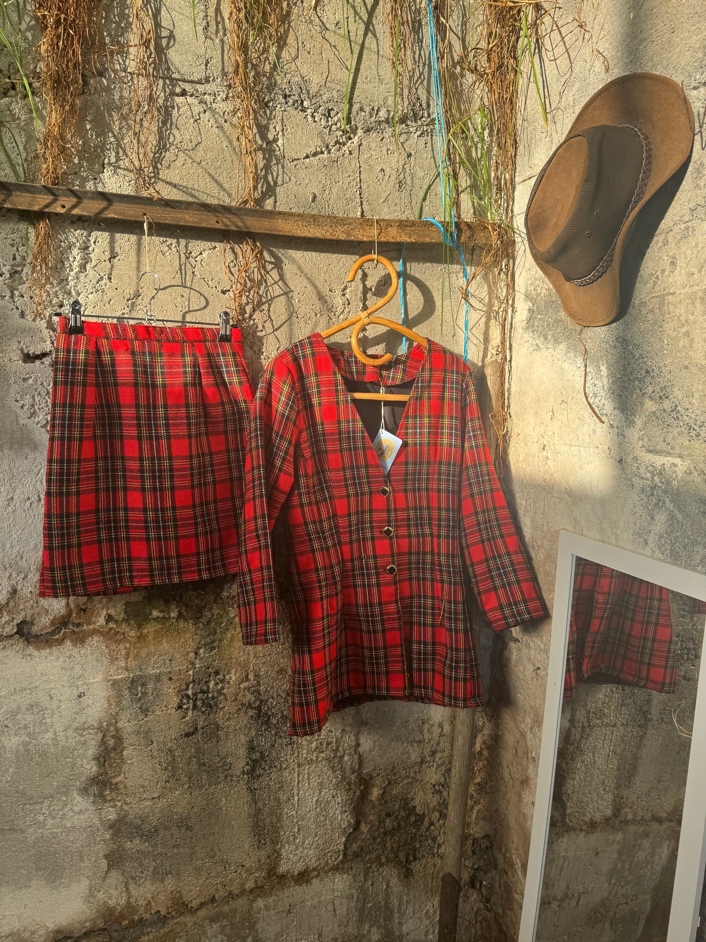 Tartan set