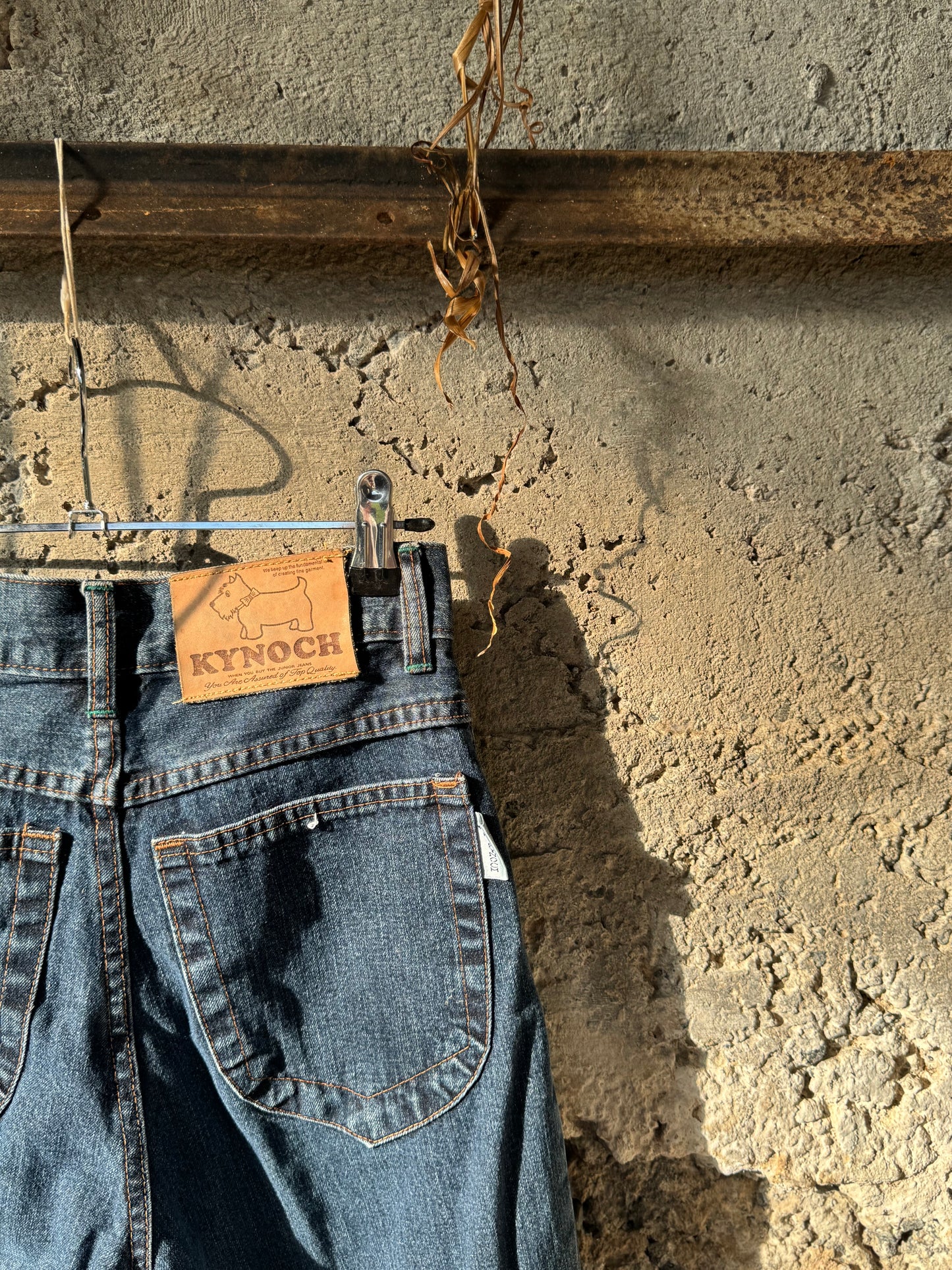 Vintage Jeans Tartan dogs