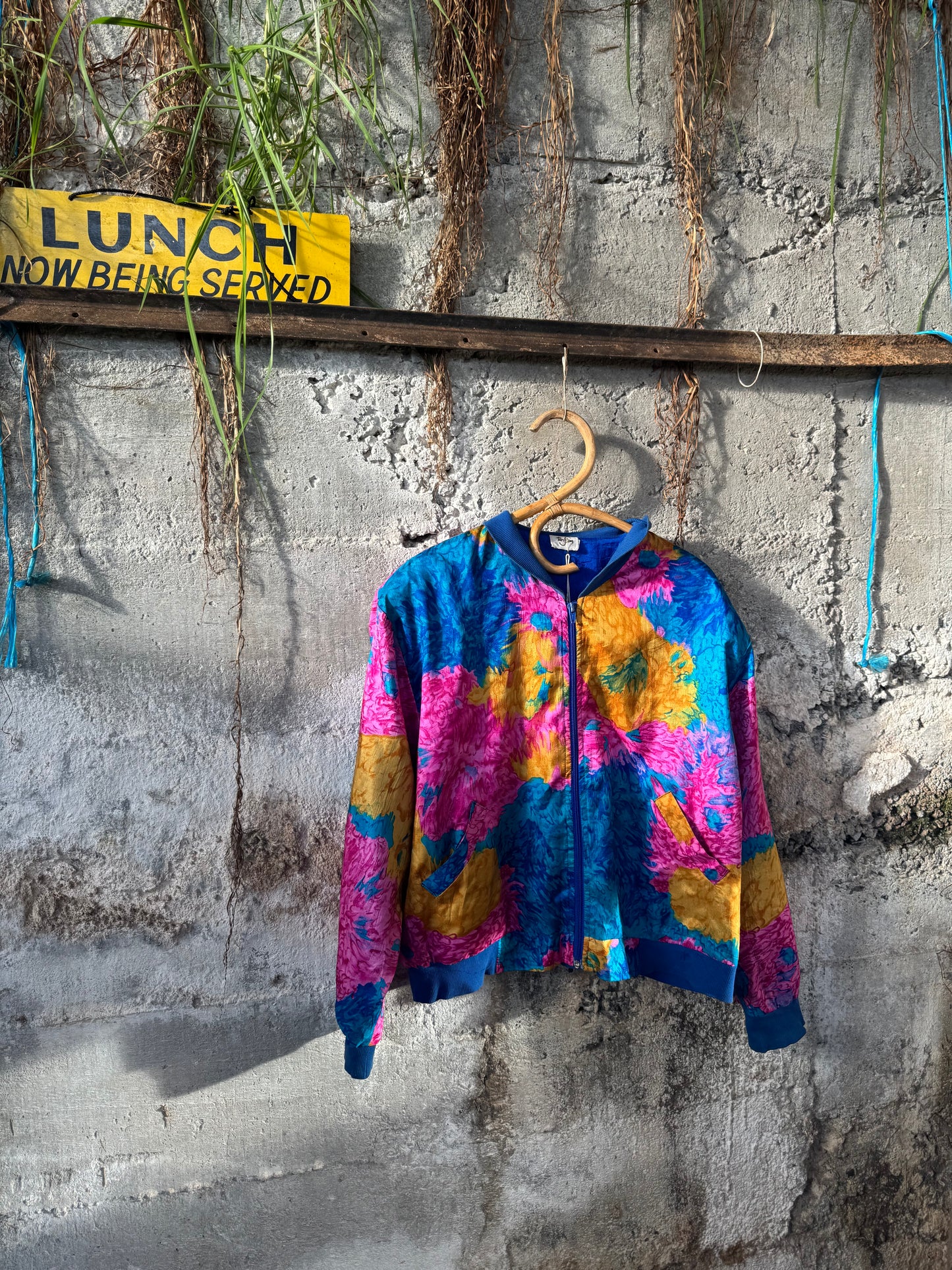 80s bomber jacket