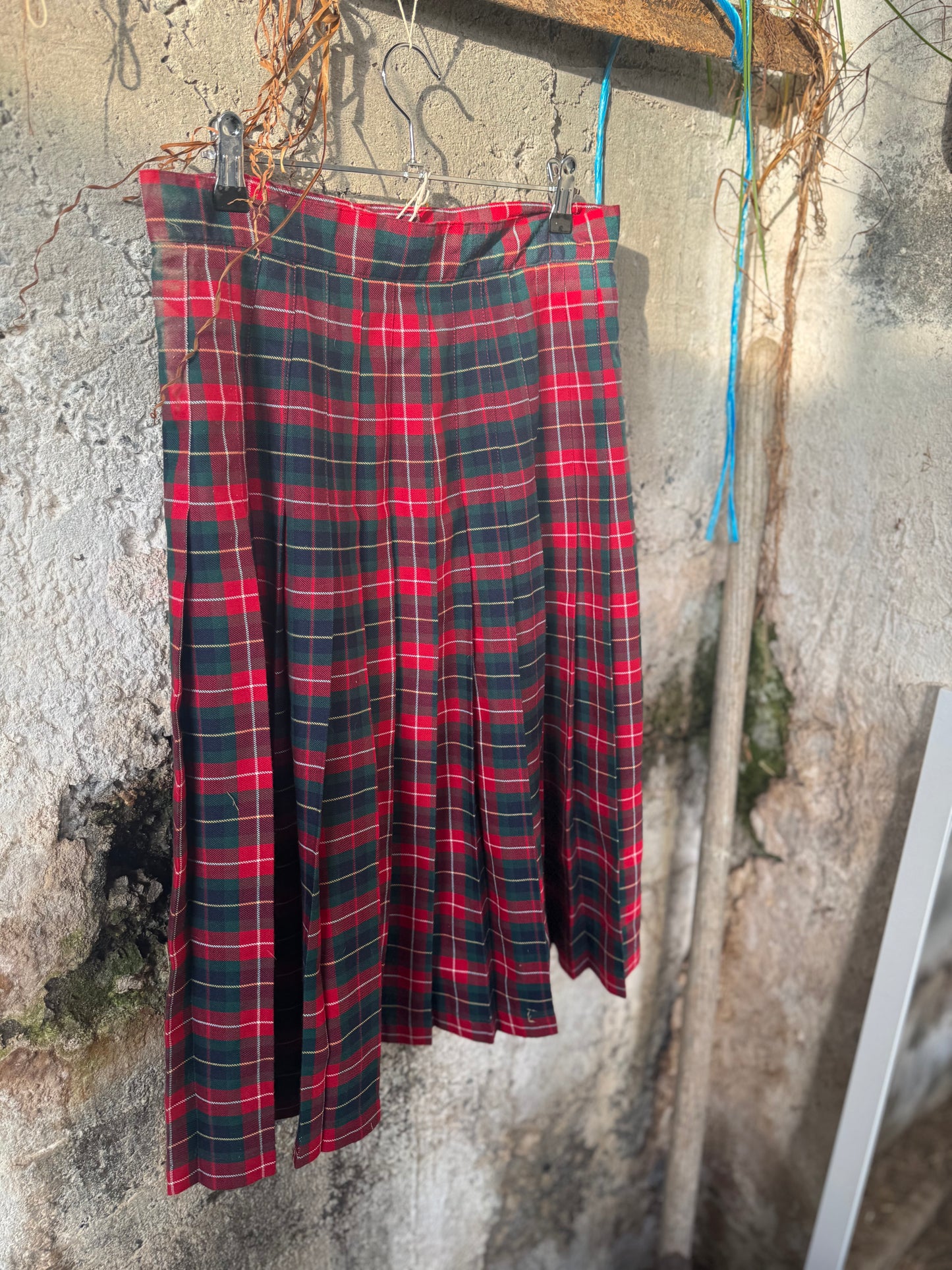 Tartan skirt