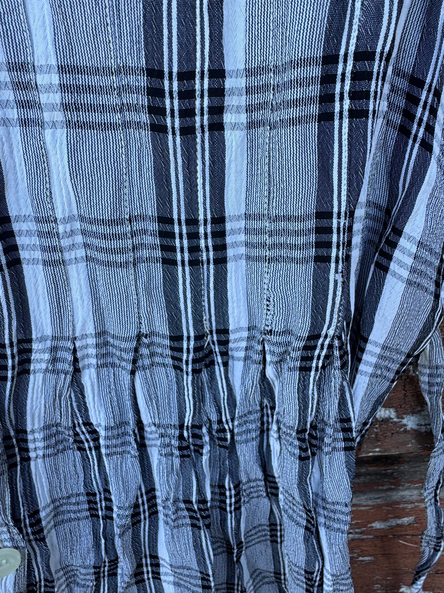 Vintage check dress