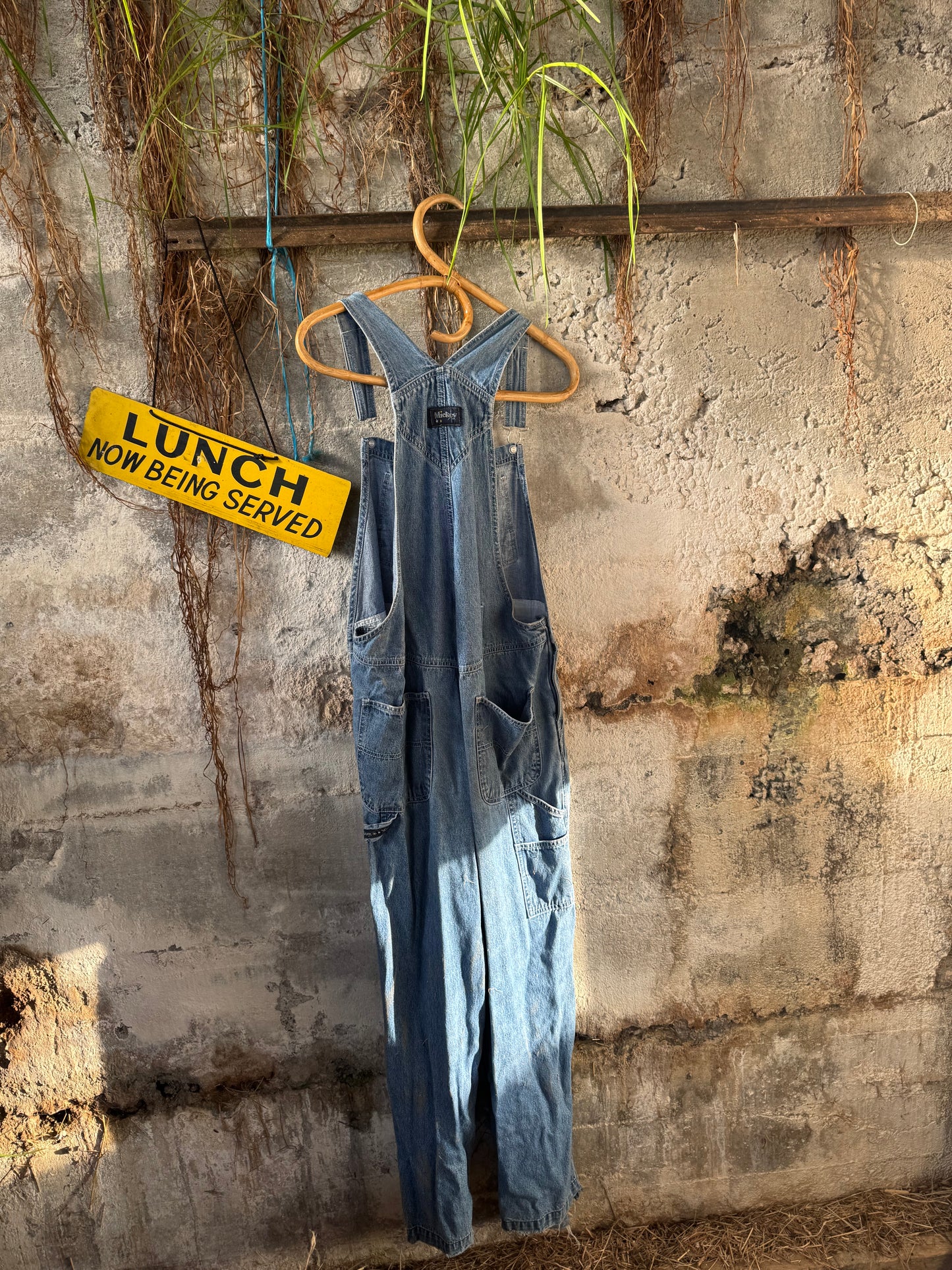 Vintage Mickey Mouse overalls