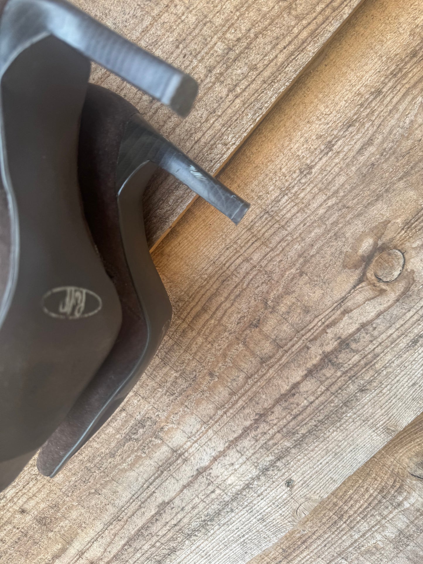 Y2K pulp suede fringe boots