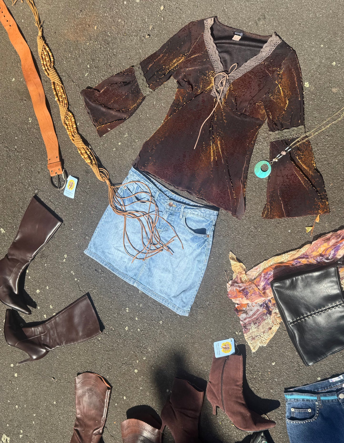 Devoré velvet top by spiral 🌀