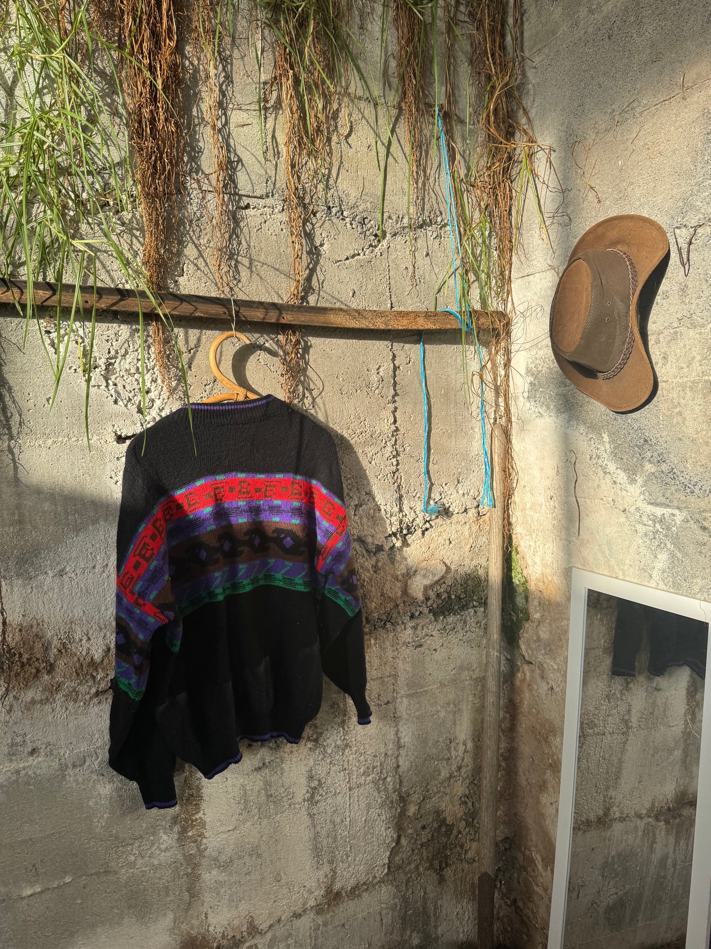 Funky wool knit