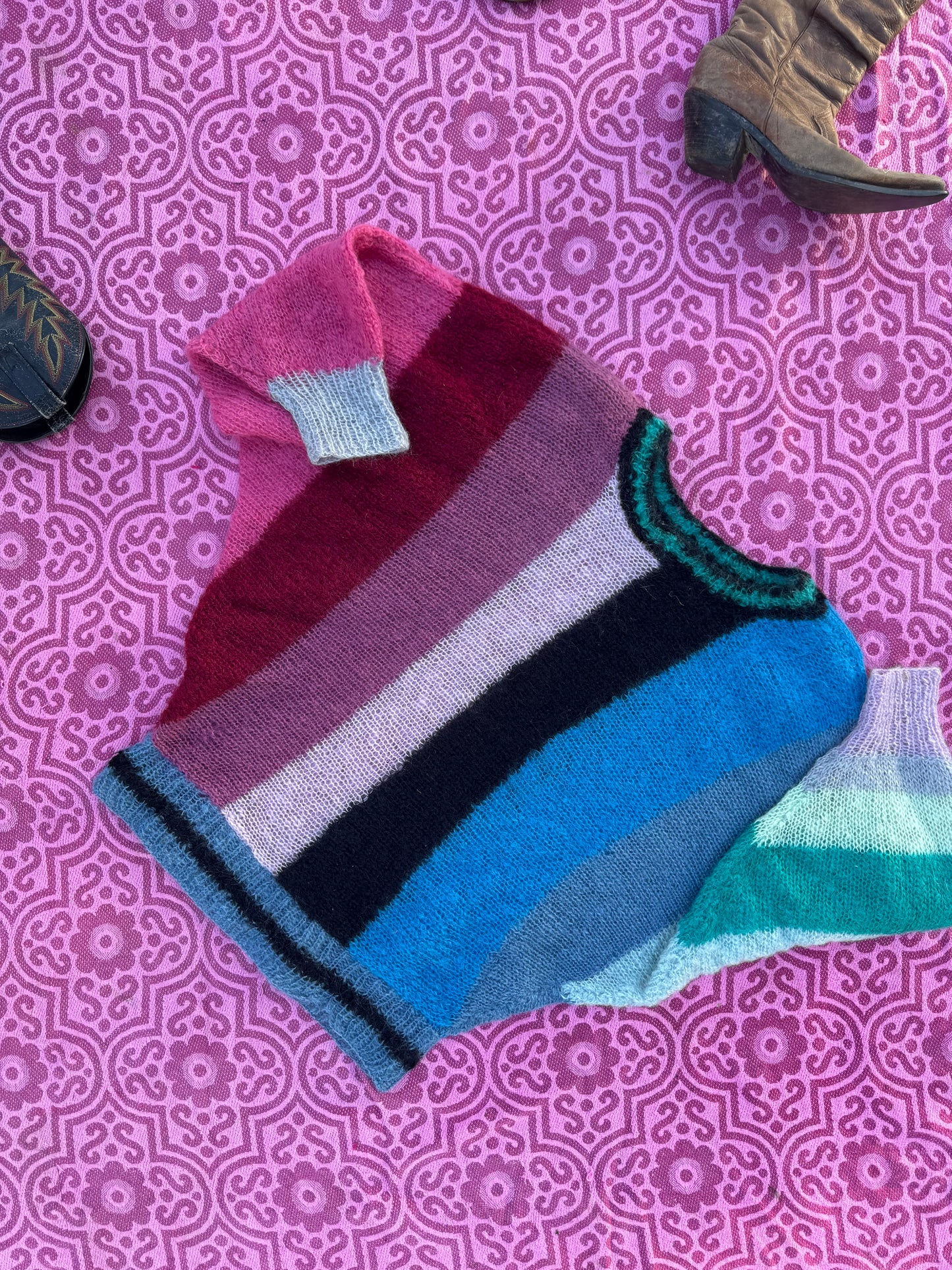 Mohair vintage knit