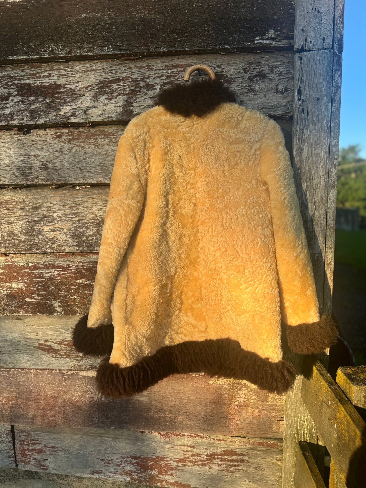 Sheep skin Penny lane coat