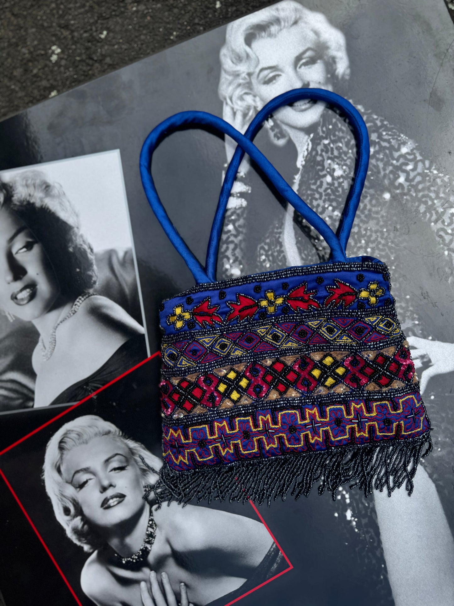 Vintage beaded bag