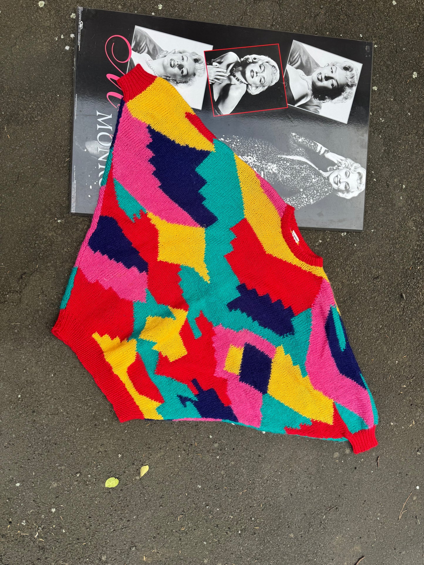 Insane 80s batwing jumper wool blend (RARE)