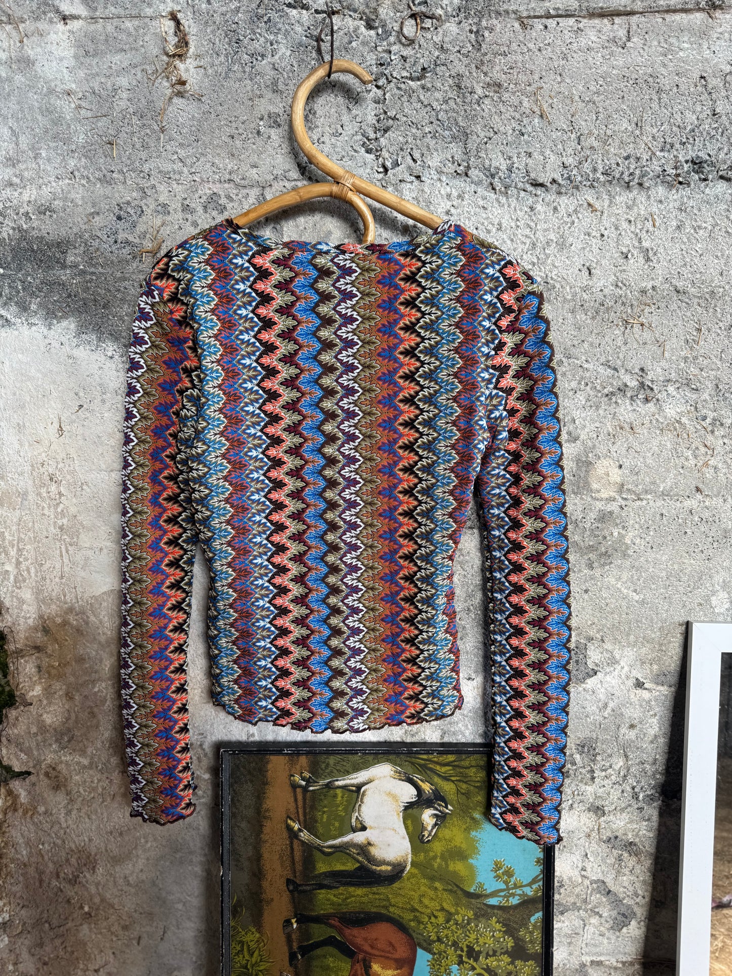 Vintage glassons top