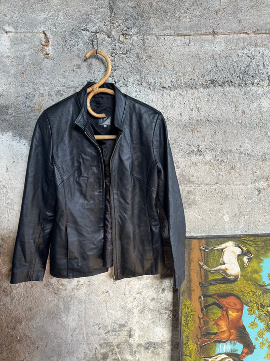 Leather jacket