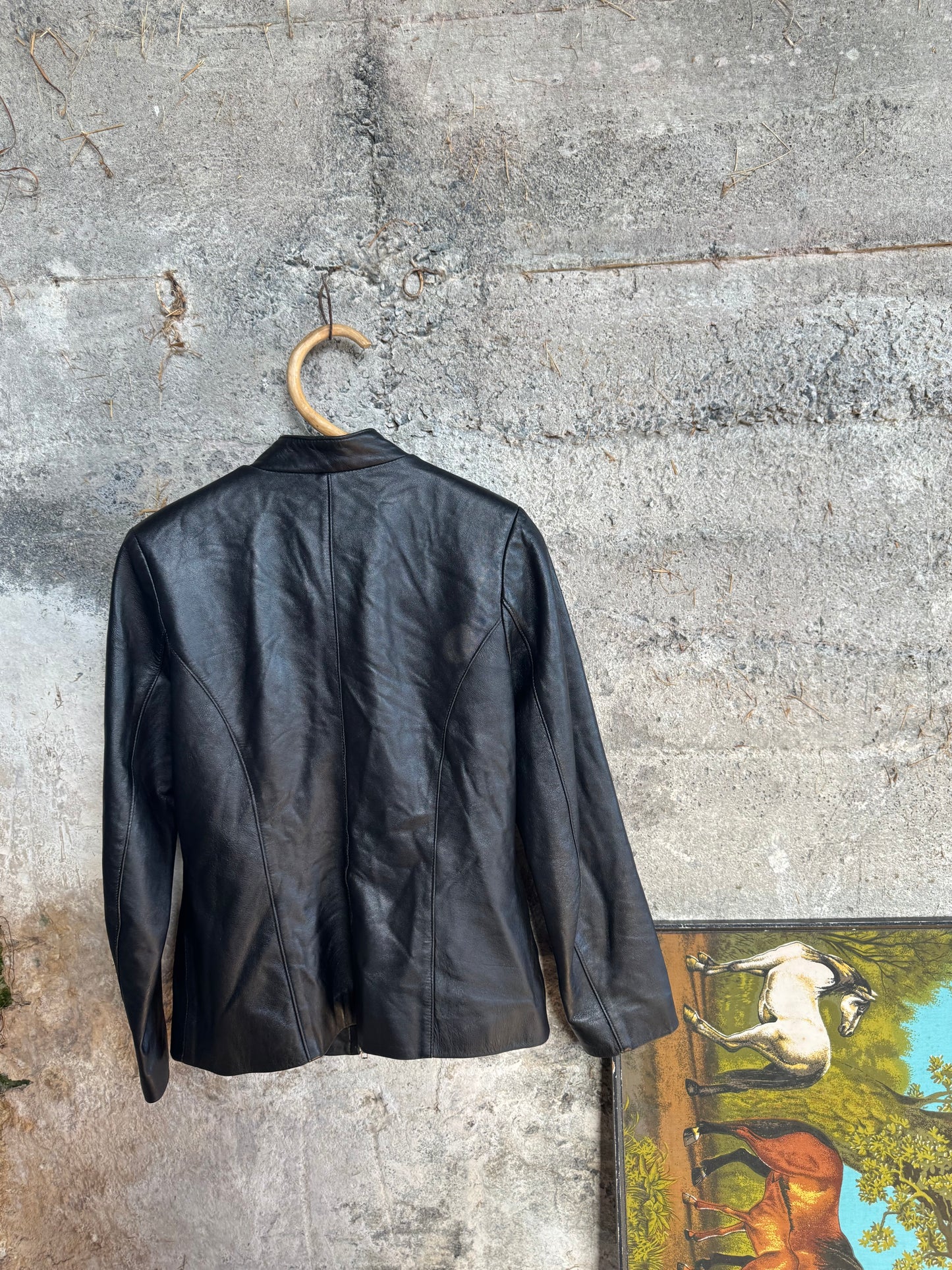 Leather jacket
