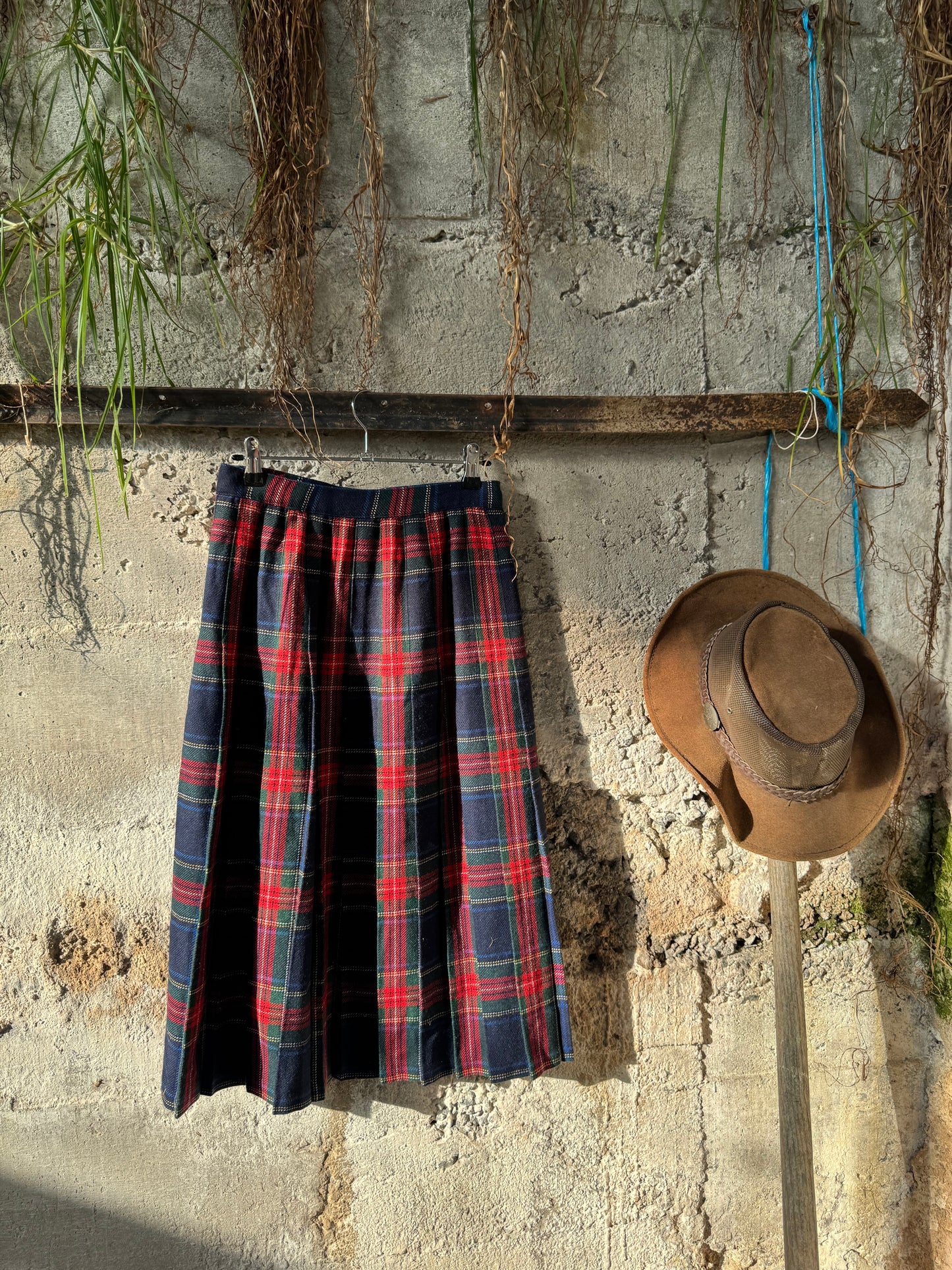Tartan vintage skirt