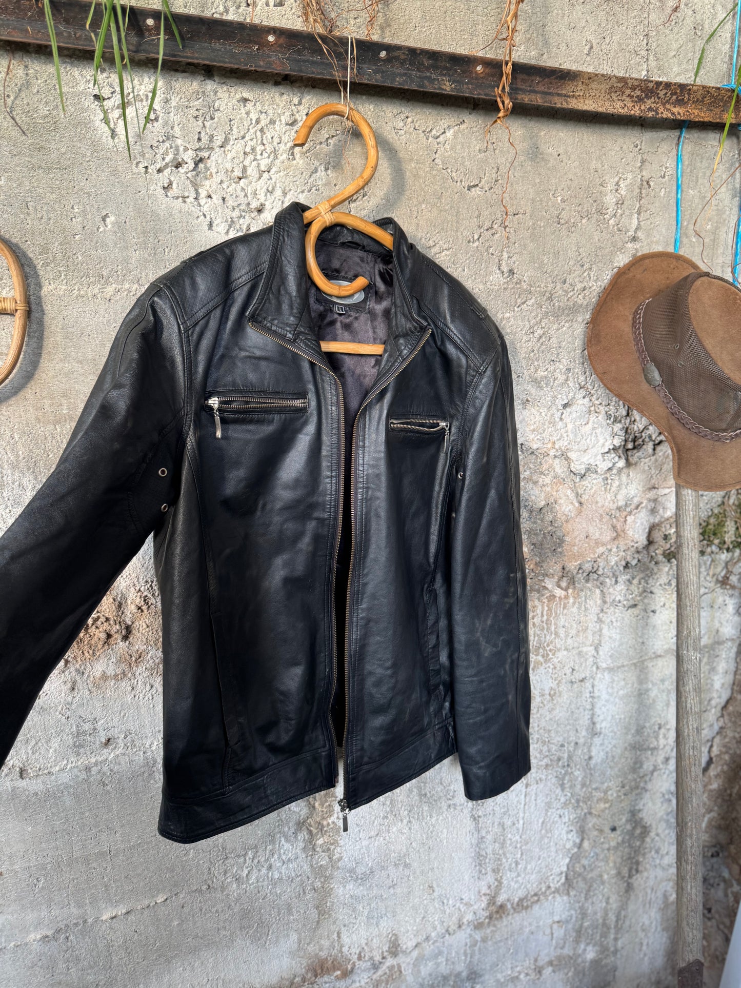 Leather jacket
