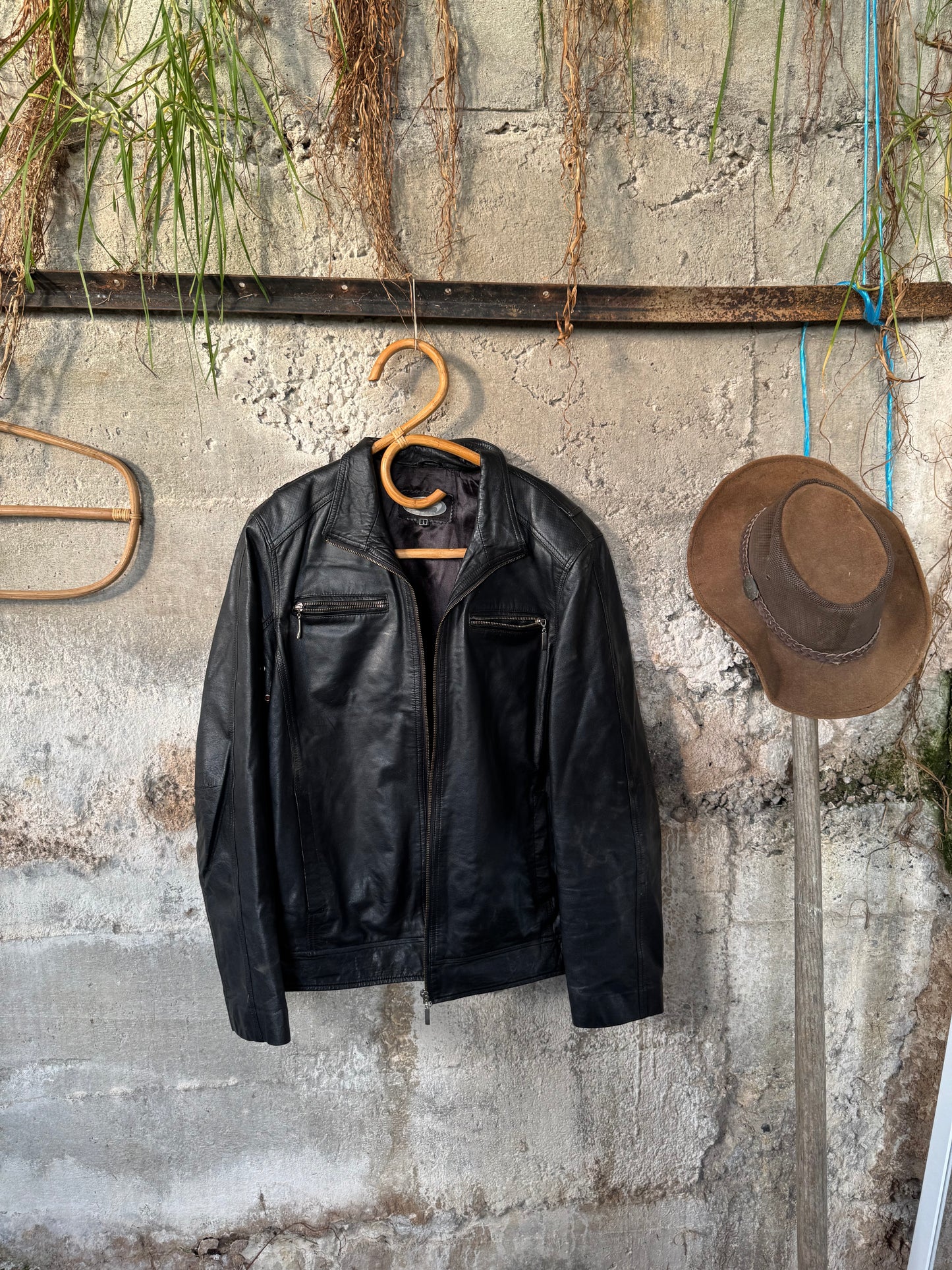 Leather jacket