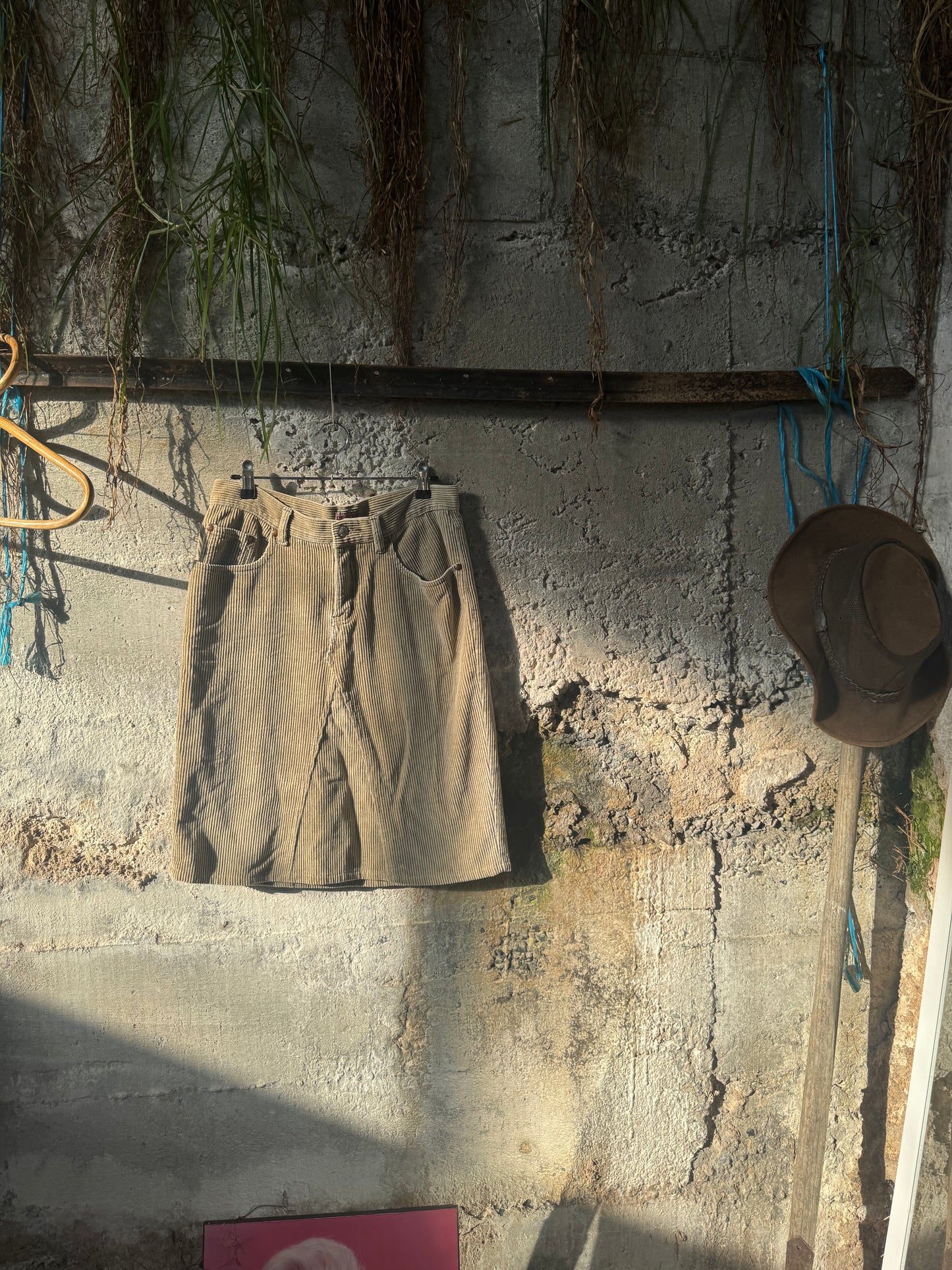 Corduroy skirt