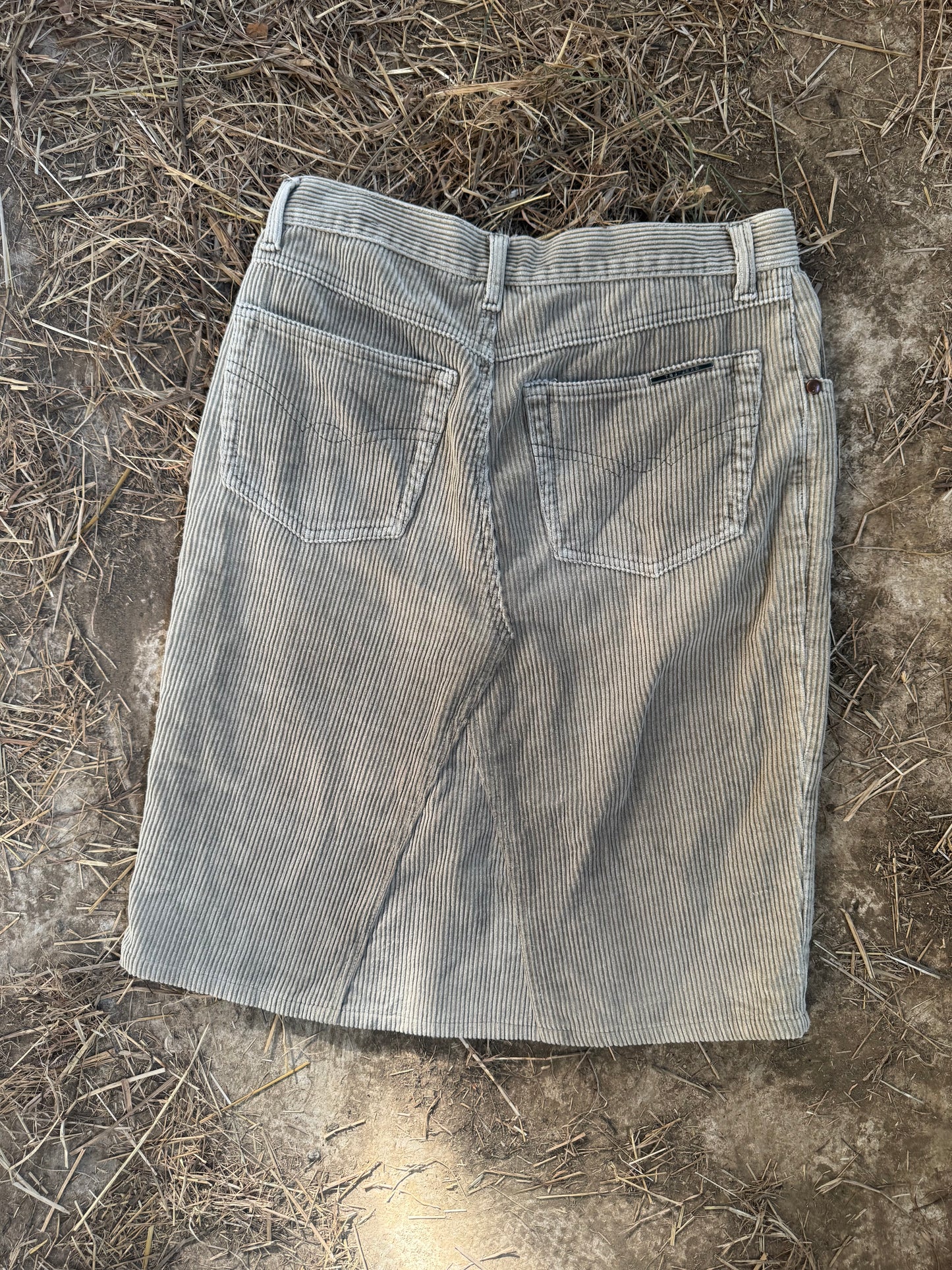 Corduroy skirt
