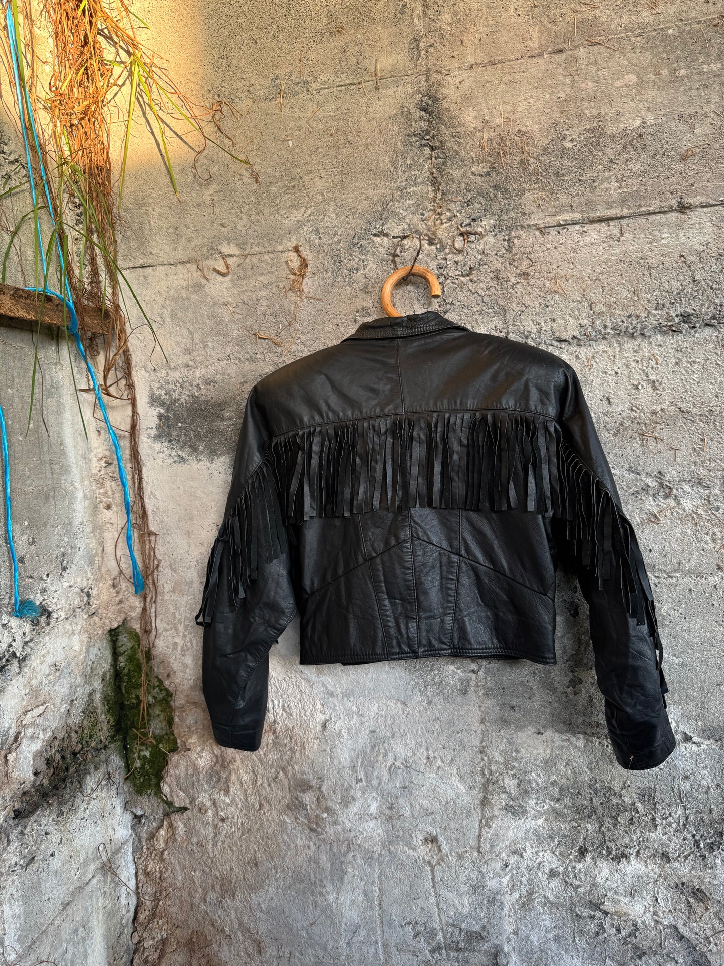 Vintage fringed jacket