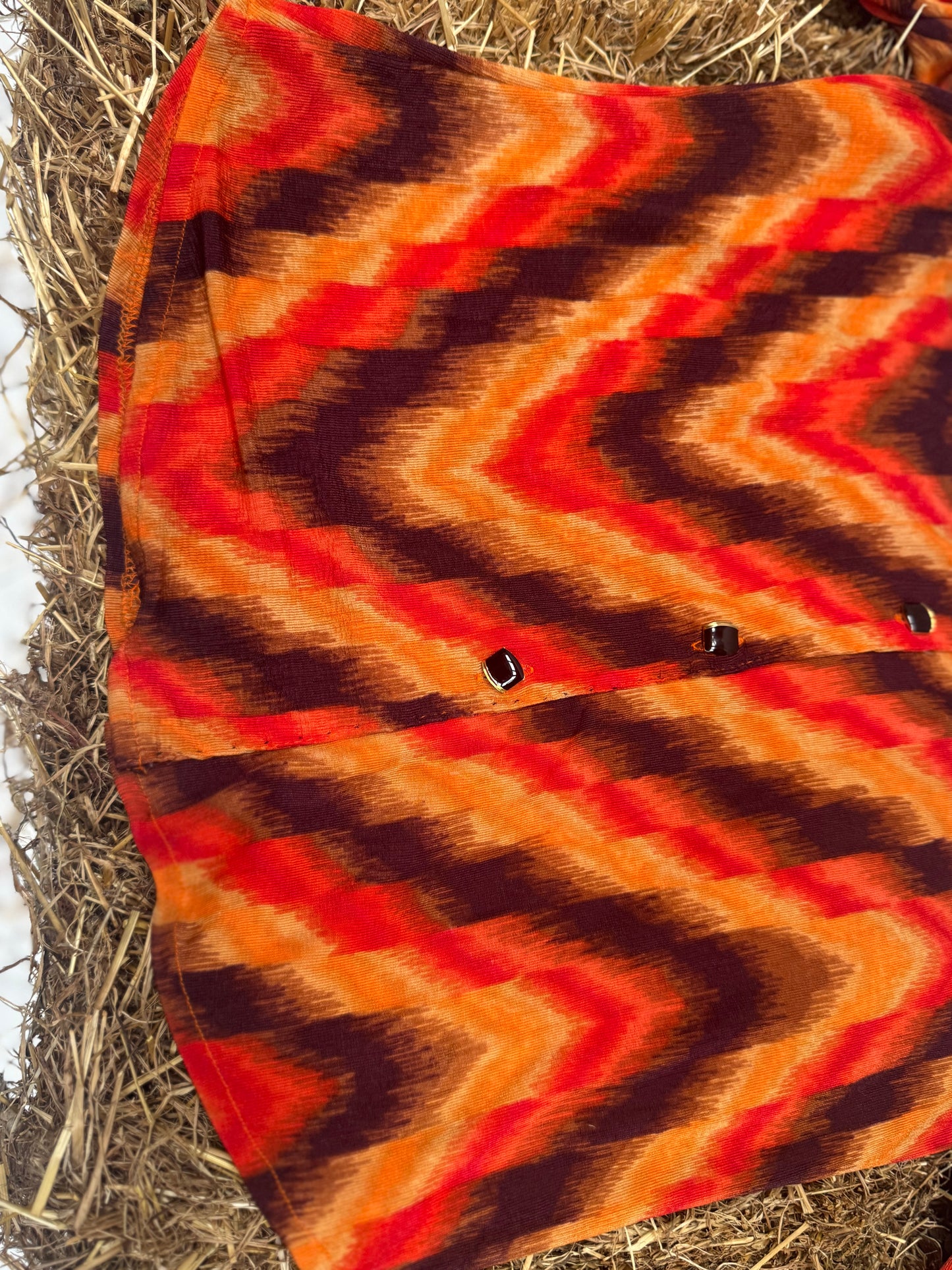 Late 1970s handmade stretch top