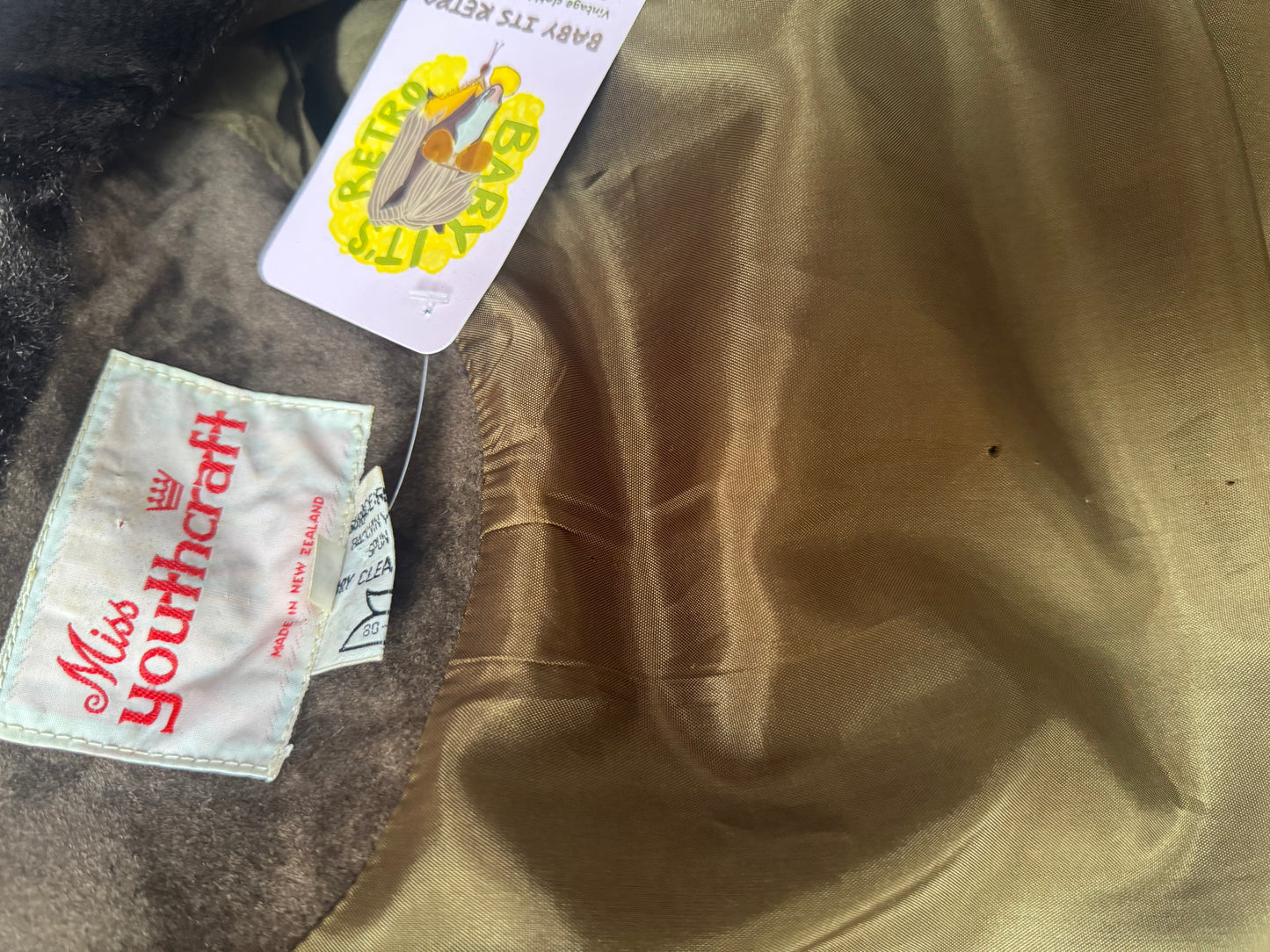70s Coat Made in NZ