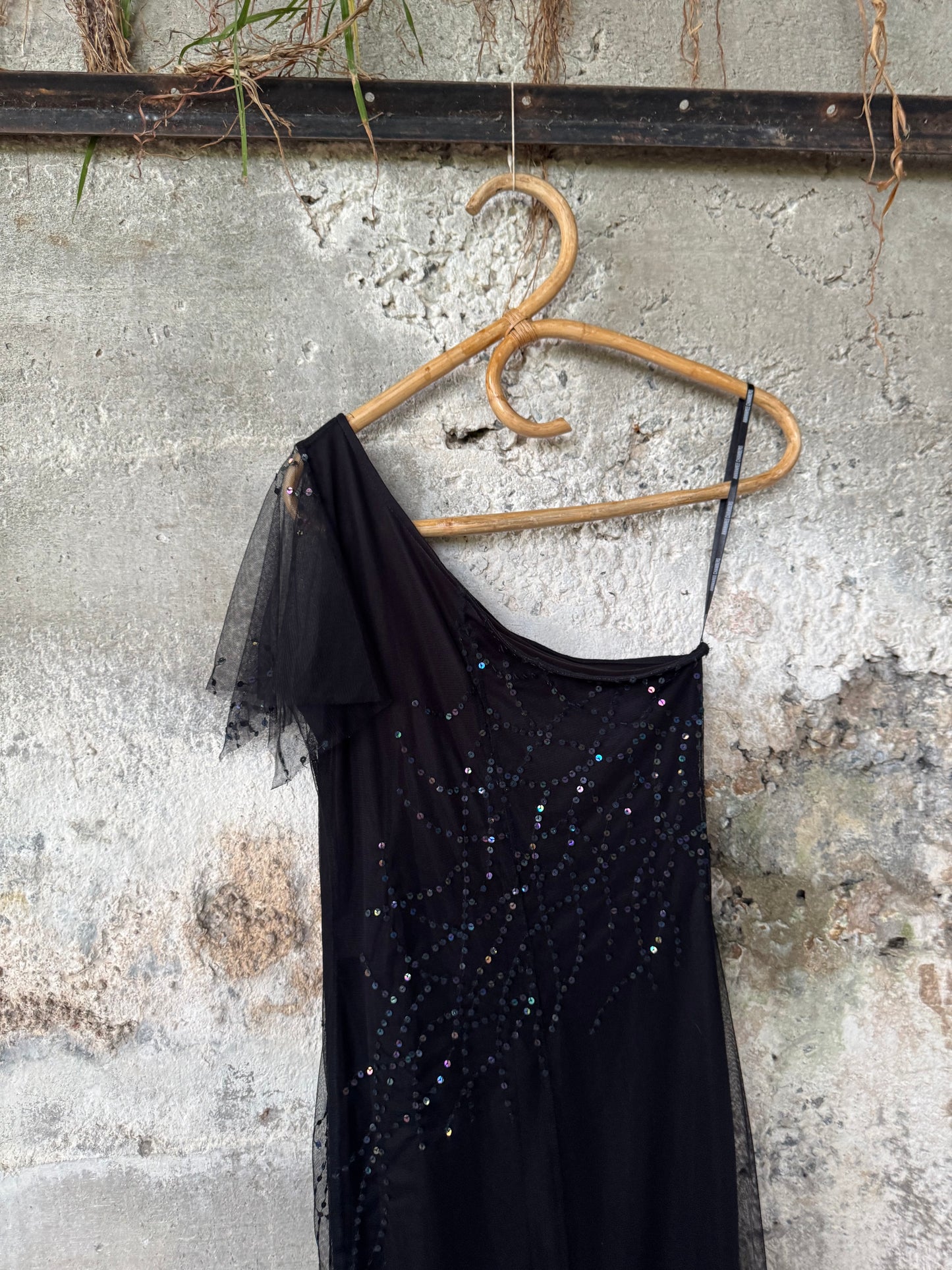 Ann Maree Chambers vintage one sleeve dress