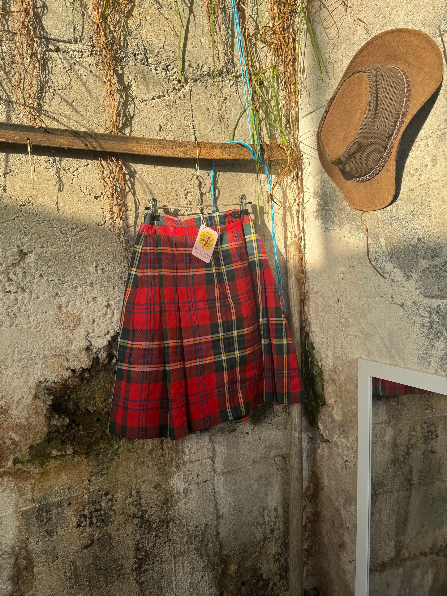 Tartan skirt