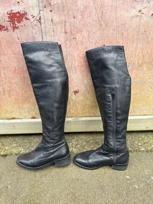 Y2K Mi paici knee high/ over the knee boots