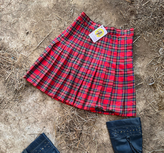 Vintage Tartan Skirt made in USA