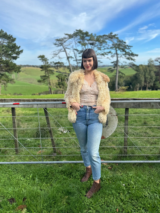 Sheep skin jacket