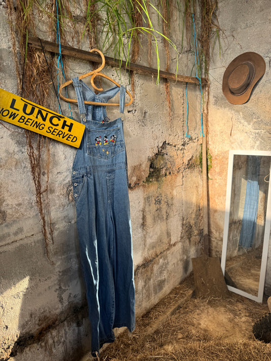 Vintage Mickey Mouse overalls