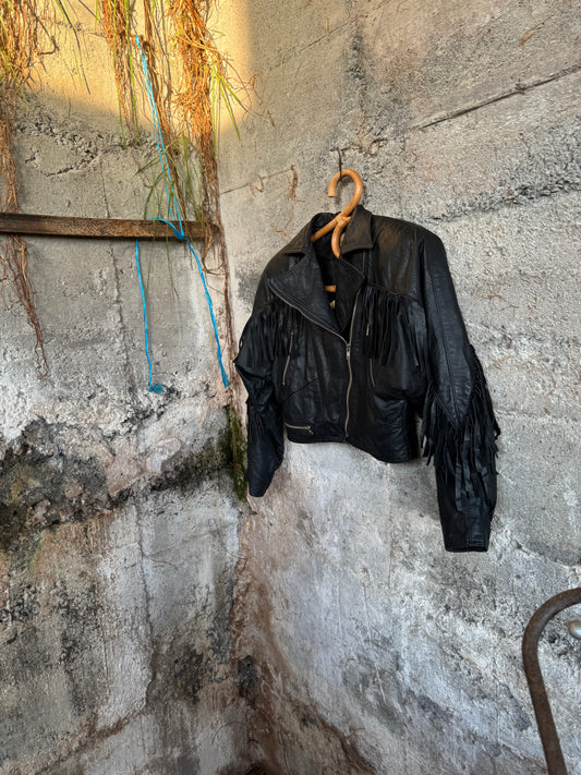 Vintage fringed jacket