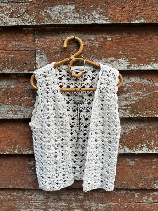 Vintage knit vest