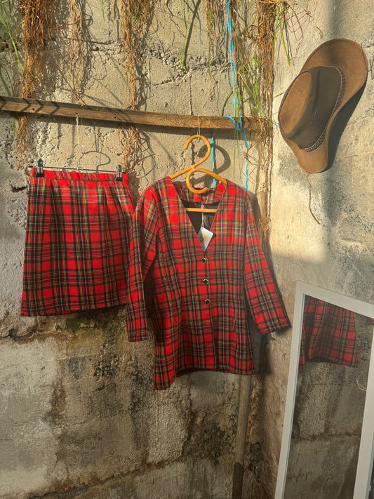 Tartan set