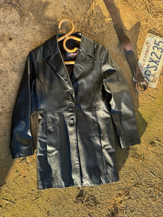 Leather jacket