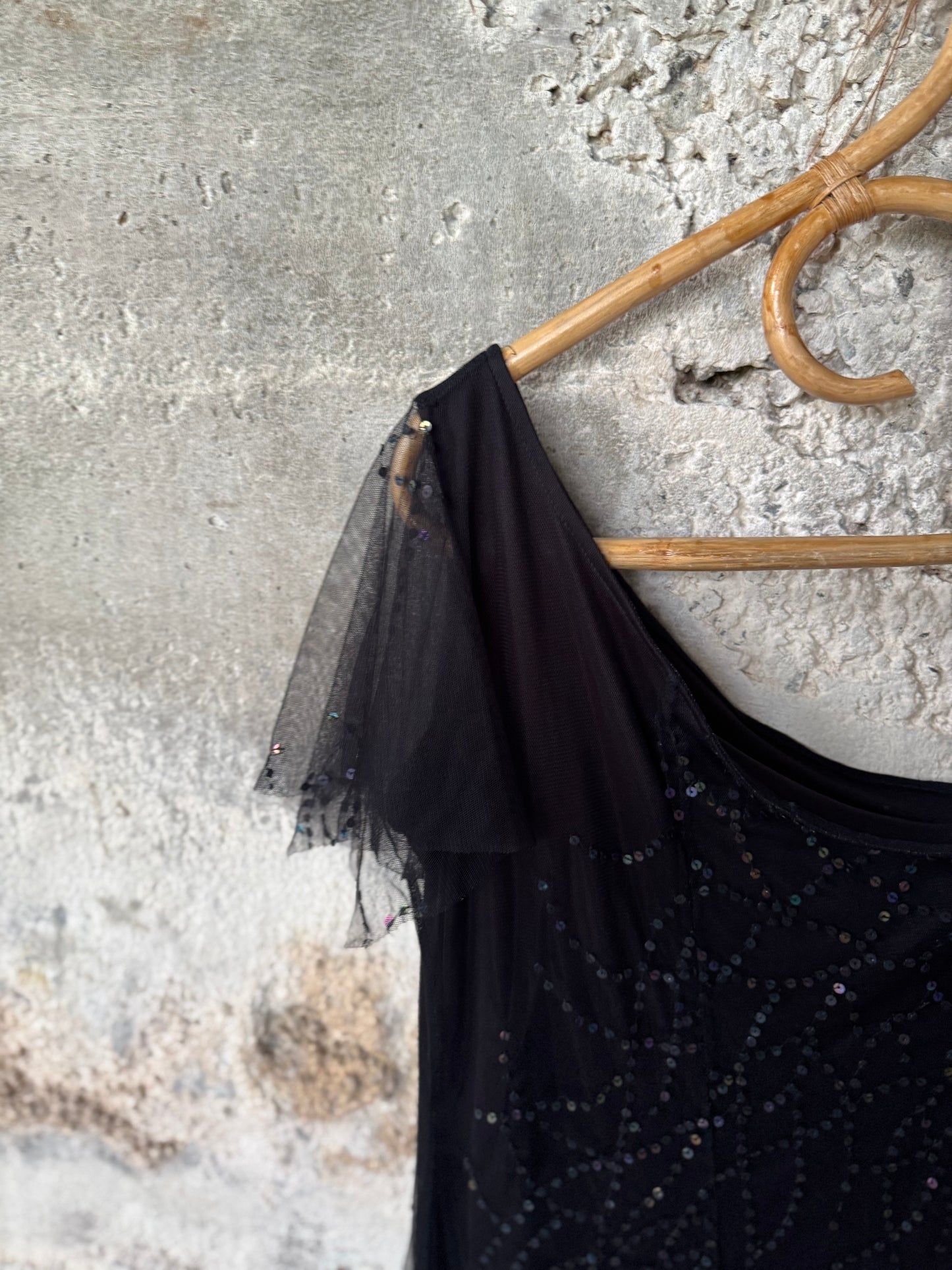 Ann Maree Chambers vintage one sleeve dress