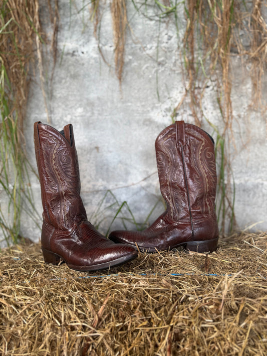 Vintage Dan post cowboy boots